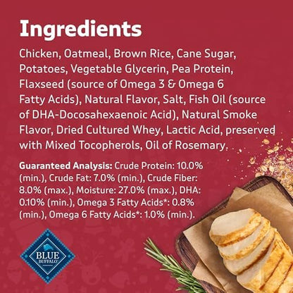 Blue Buffalo Santa Snacks Chicken Dog Treats, 4.5 oz