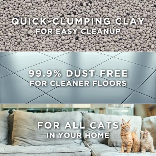 Purina Tidy Cats Free and Clean Unscented Clumping Cat Litter, 38 lb Box