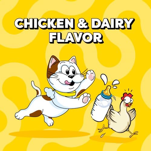 Temptations Kitten Crunchy Cat Treats, Chicken & Dairy, 3 oz, 12 Pack