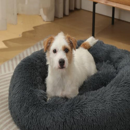Large Donut Dog Bed Cat Bed Pet Pillow Dog Cave Bed Dog Beds Large Sized Pet Bed Large Ferret Cave Dog Couch Pet Pillow Rabbit Pillow for 50KG Pet