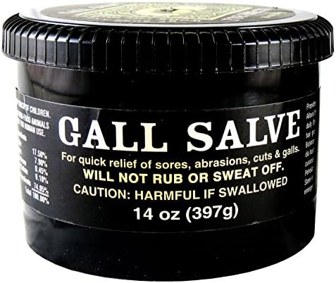 Bickmore Gall Salve Wound Cream for Horses 14oz - Quick Equine Relief of Sores, Abrasions, Cuts and Galls (Pack of 2)