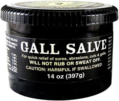 Bickmore Gall Salve Wound Cream for Horses 14oz - Quick Equine Relief of Sores, Abrasions, Cuts and Galls (Pack of 2)