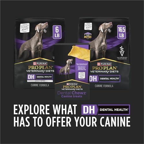 Purina Pro Plan Veterinary Diets OraChews - Small and Medium Breed Dental Chews for Dogs – 30 Treats