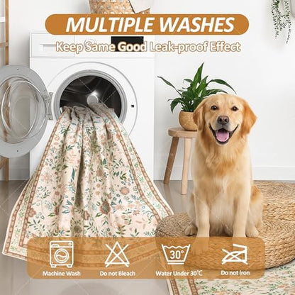 Washable Pee Pad for Dogs, 1 Pack Extra Large Puppy Pads, 72"x72"