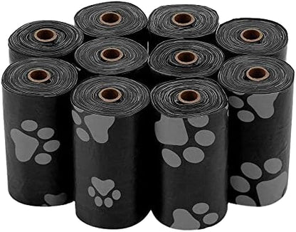 Best Pet Supplies Poop Bags for Dogs - Black, 240 Count