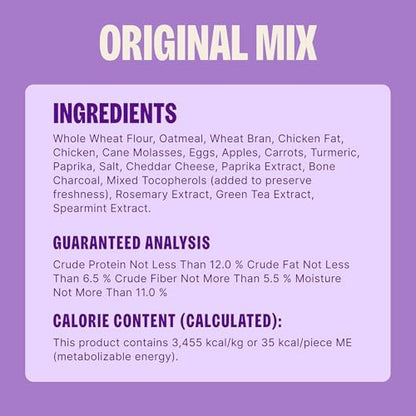 Wellness Old Mother Hubbard Classic Original Mix Dog Biscuits, Natural Training Treats, 4 Flavors, Small Size, 20 oz Bag