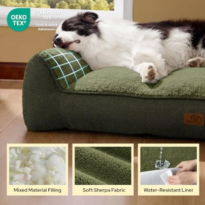 Bedsure SupportMax™ Extra Thick Orthopedic XL Dog Bed for Extra Large Dogs