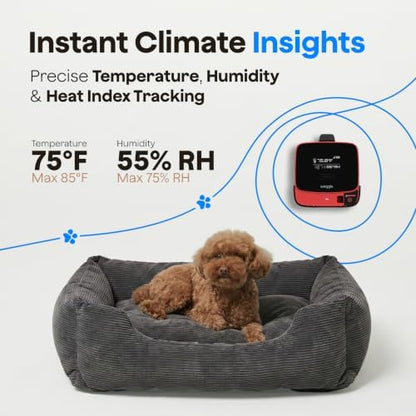 Waggle RV Pet Temperature Monitor with RVSentry Geofence Alert, Air Quality
