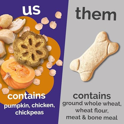 Fruitables Skinny Mini Dog Treats, Training Treats, Rotisserie Chicken, 5oz