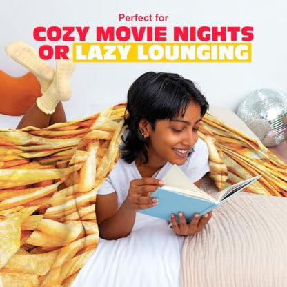 Cozy Concepts Co. French Fries Comfort Blanket by Relatable