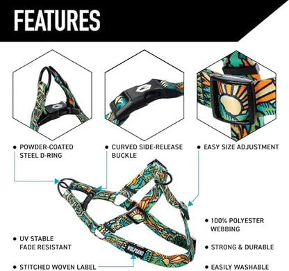 Wolfgang Venture Dog Harness Wildwolf Print Small