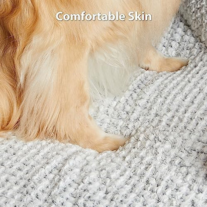 LEXTRO Washable Orthopedic Dog Bed for Extra Large Dogs, Egg Crate Foam Bed