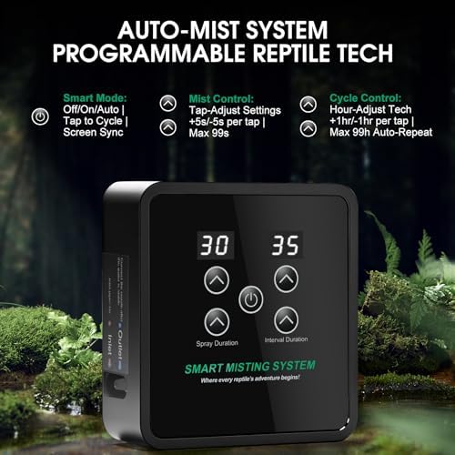 Reptile Mister Humidifier Reptile Mister System with Timer Auto