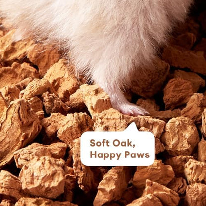 BUCATSTATE Cork Bedding 12.35OZ, Natural Hamster Bedding