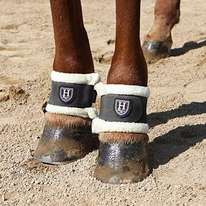 Harrison Howard Essential Premium Horse Pastern Wraps with Berber Fleece Lining, Sold in Pairs