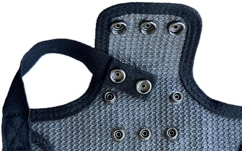 DOWN UNDER OUTDOORS 2 Medium-Large Chicken Saddles Extra Long Grey Mesh