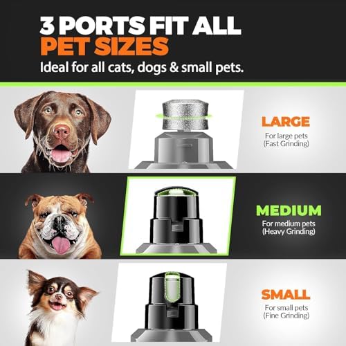 Whisper Quiet Dog Nail Grinder Safe & Stress-Free for Sensitive Dogs Cats