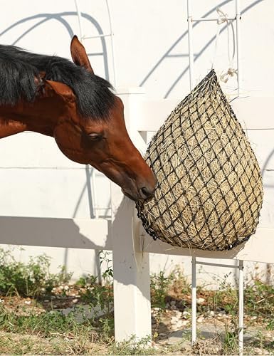 Harrison Howard Slow Feed Hay Net Horse-Black