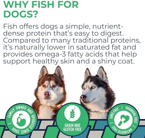 Momentum Carnivore Nutrition Tiny Cod Twists Dog Chews – Single Ingredient Icelandic Cod Skin Treats – Natural Dental Support, High-Protein Fish Chews – 3.1 oz Bag