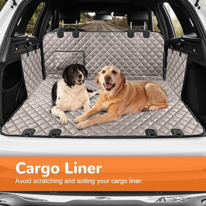 URPOWER XL Dog Seat Cover for Full-Size Truck Back Seat, Waterproof Hammock