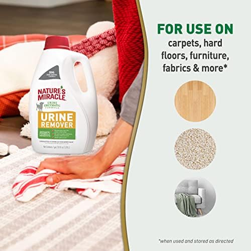 Nature's Miracle Dog Urine Remover, Enzymatic Cleaner, 1 gal