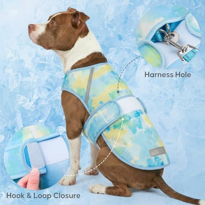 KYEESE Dog Cooling Vest Evaporative Dog Cooler Jacket for Summer Outdoor