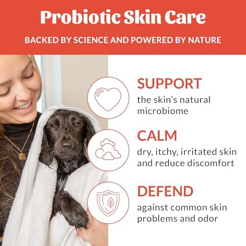 SKOUT'S HONOR Probiotic Itch Relief Shampoo for Dogs, 16 oz