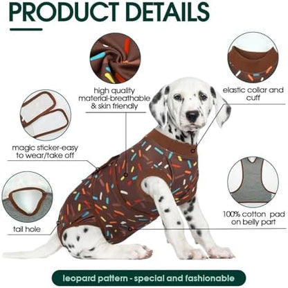 Kuoser Recovery Suit for Dogs After Surgery, Female Dog Onesie for Surgery