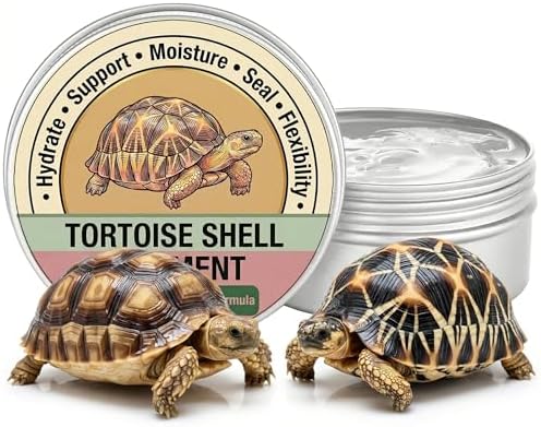 Tortoise Shell Conditioner for Polish Cleaner - Tortoise Shell Balm Wax Restore Shine Repair Care for Sulcata, African Spurred, Russian, Hermann's 2.6 Oz