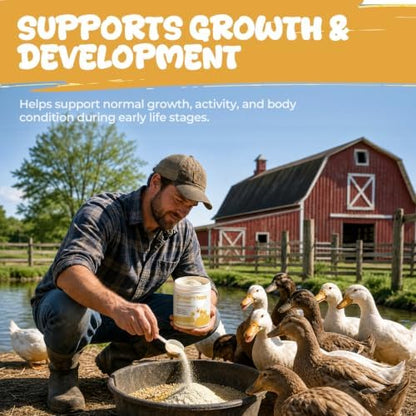 Brewer’s Yeast Nutrition for Ducks & Chickens, Niacin Supplement for Growth