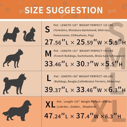 HAOMAIJIA Dog Couch Bed for Large Dogs, Non Slip Pet Couch Covers for Sofa Thick Soft Washable Dog Couch Cover Protector All Seasons Universal Dogs and Cats Bed Mat (Off White, X-Large)