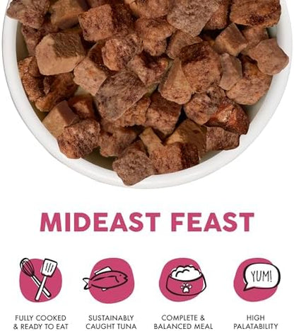 Weruva Cat Freeze Dried, Mideast Feast with Tilapia, 7oz Bag