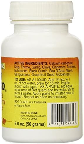 Nature Zone SNZ59331 Rot Guard Enhance Immune System for Reptiles, 2 Ounce