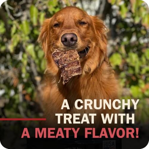 Redbarn Pet Products 100% Natural Choppers Beef Lung Chew Treats for Dogs - Premium Made in USA Rawhide-Free Single Ingredient High Protein Low Fat -18 oz