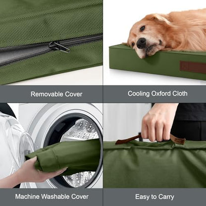 Outdoor Waterproof Orthopedic Dog Bed for Large Dogs