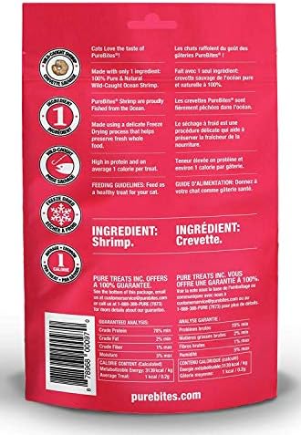 PureBites Freeze-Dried Cat Treats with Shrimp .53 oz