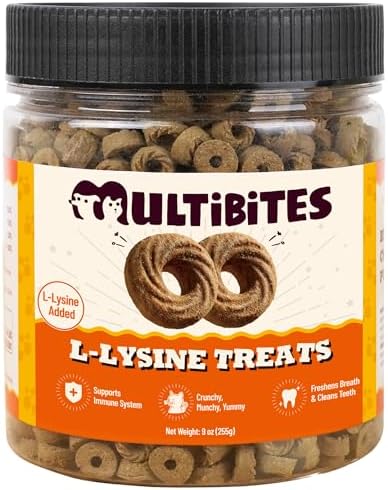9 oz L-Lysine Cat Treats Immune - Immune Support & Healthy