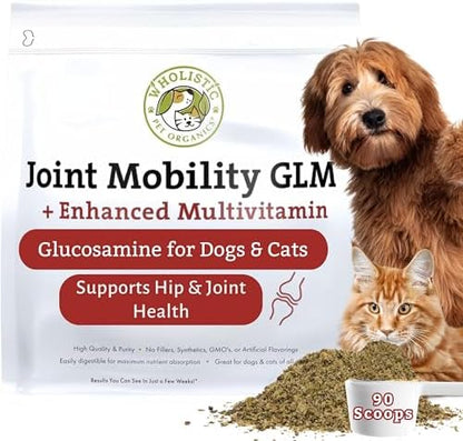 Hip and Joint Supplement for Dogs and Cats, 2 Lb, 90 Scoops