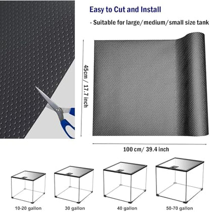 KABASI Reptile Substrate Liner Terrarium Carpet, Tank Accessories