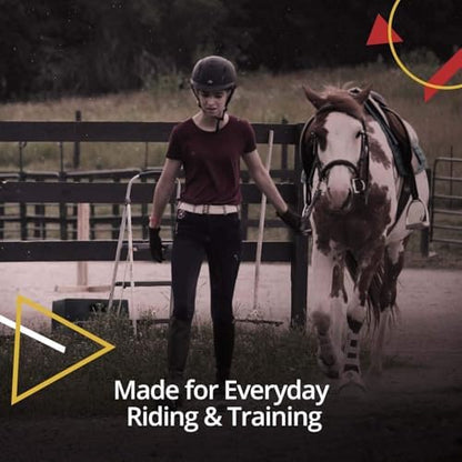 Kavallerie Classic Tendon Boots, Impact-Absorbing Material, Breathable & Evenly Distribute Pressure, Protect Tendon and Ligaments, Anti-Slip, Anti- Sore and Moisture Repellant Show Jumping Boots