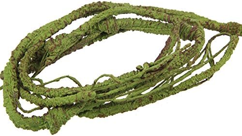 emours Flexible Realistic Jungle Vines Pet Habitat Decor for Lizard,Frogs, Snakes,Chameleons and More Reptiles, 3.6ft Long