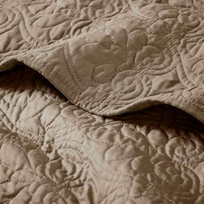 Madison Park Damask Quilting Design Throw Blanket, 60"x70"