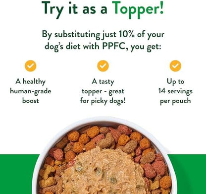Portland Pet Food Company Fresh, Human Grade Dog Food Topper & Meal 5 Pack