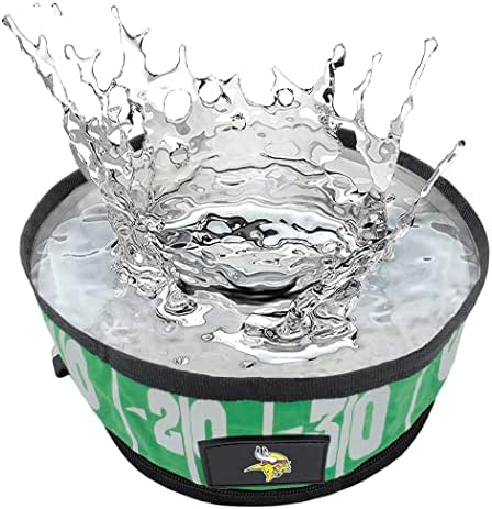 Pets First NFL Collapsible Pet Bowl