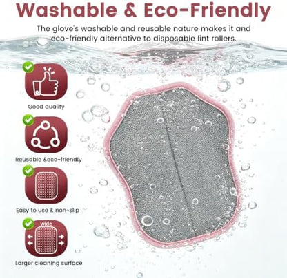 CareCove Reusable Electrostatic Pet Hair Removal Glove for Cats & Dogs