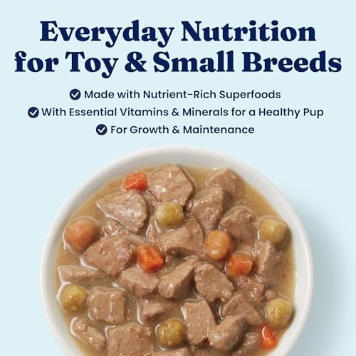 Solid Gold Small Breed Turkey Wet Dog Food Topper, Adult & Puppies, 12ct