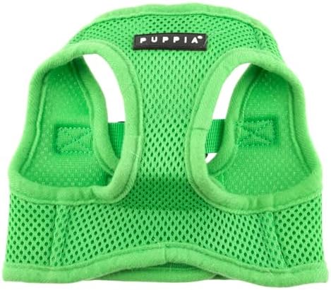 PUPPIA International Harness Soft B Vest, X-Small, Green