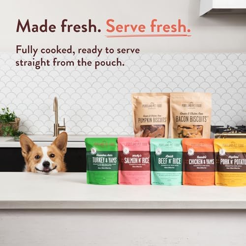 Portland Pet Food Company Fresh, Human Grade Dog Food Topper & Meal 5 Pack
