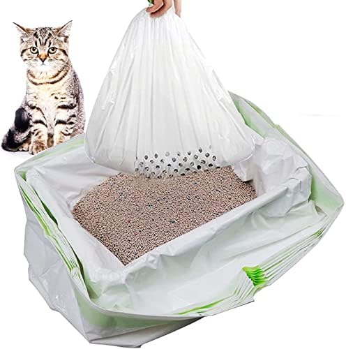 35 Count Cat Litter Box Liners, Sifting Litter Box Liners