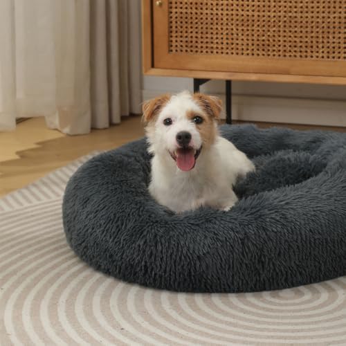 Large Donut Dog Bed Cat Bed Pet Pillow Dog Cave Bed Dog Beds Large Sized Pet Bed Large Ferret Cave Dog Couch Pet Pillow Rabbit Pillow for 50KG Pet